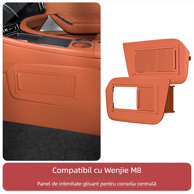 Rulou pentru control central M7M8 — separator de confidențialitate, ABS, montaj Snap-on
