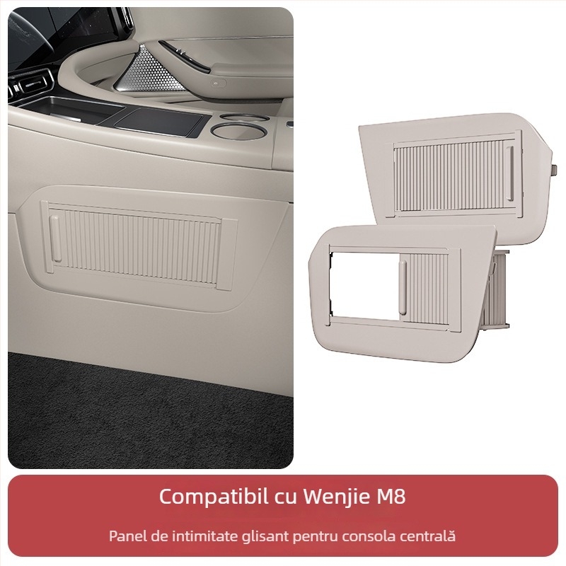 Rulou pentru control central M7M8 — separator de confidențialitate, ABS, montaj Snap-on