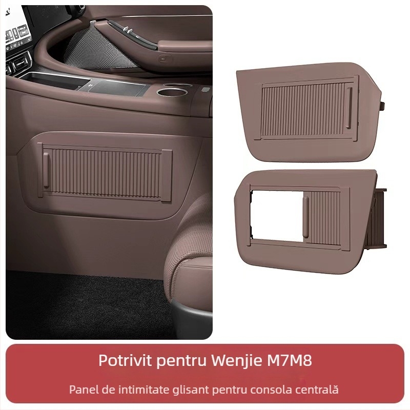 Rulou pentru control central M7M8 — separator de confidențialitate, ABS, montaj Snap-on