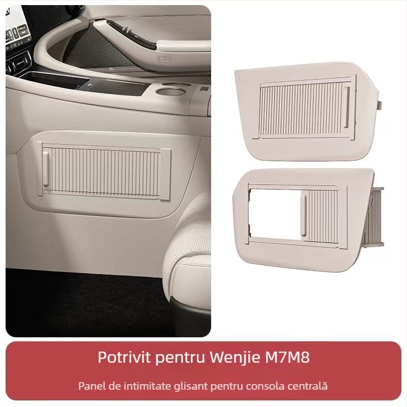 Rulou pentru control central M7M8 — separator de confidențialitate, ABS, montaj Snap-on