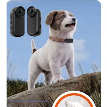 Cameră de acțiune sport 4K, fără ecran LCD, stocare TF, corp ABS, 35 g, o singură cameră