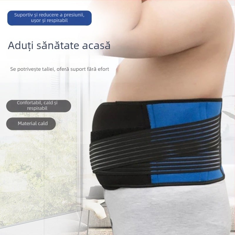 Protecție talie – corset abdominal pentru baschet și alergare, fibră de poliester, susținere profesională a taliei