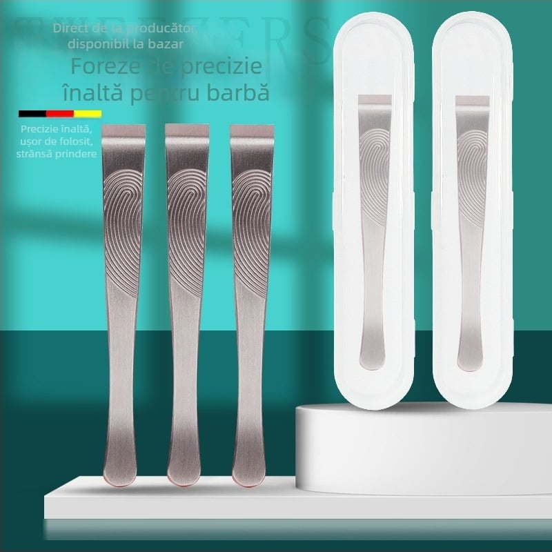 Pensete pentru sprâncene, precizie înaltă, oțel inoxidabil 430, clește multifuncțional