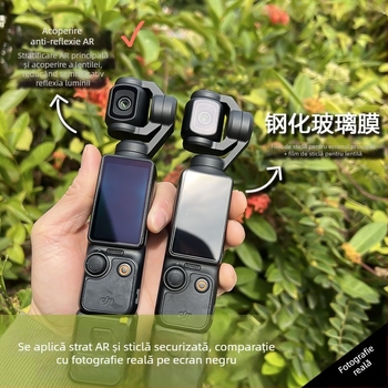 Dilesi PET AR folie protectoare transparentă pentru ecran și obiectiv DJI Pocket3