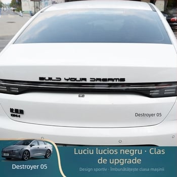 Autocolante decorative pentru emblemă spate BYD Destroyer 05, din oțel inoxidabil, model Ozf, Hanbang jiechen