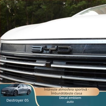 Autocolante decorative pentru emblemă spate BYD Destroyer 05, din oțel inoxidabil, model Ozf, Hanbang jiechen