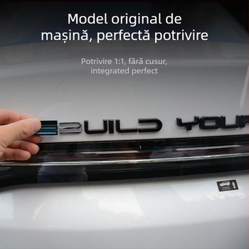 Autocolante decorative pentru emblemă spate BYD Destroyer 05, din oțel inoxidabil, model Ozf, Hanbang jiechen