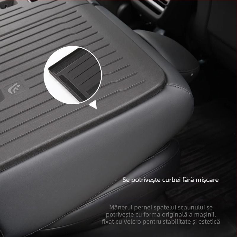 Covorașe portbagaj Tesla Model Y – față și spate, TPE, montaj cu adeziv