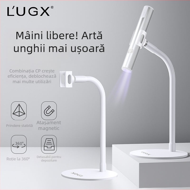 Suport lampă pentru uscare unghii – manichiură, portabil, multifuncțional