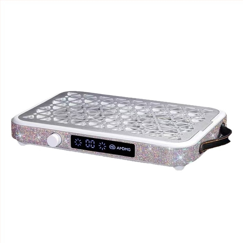 Extractor praf pentru unghii – ultra-subțire, silențios, turbină dublă, aspirație puternică, pentru saloane