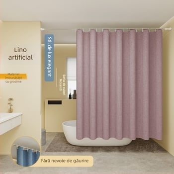 Set perdea de duș pentru baie, nailon, personalizabil, origine Zhejiang, fără brand