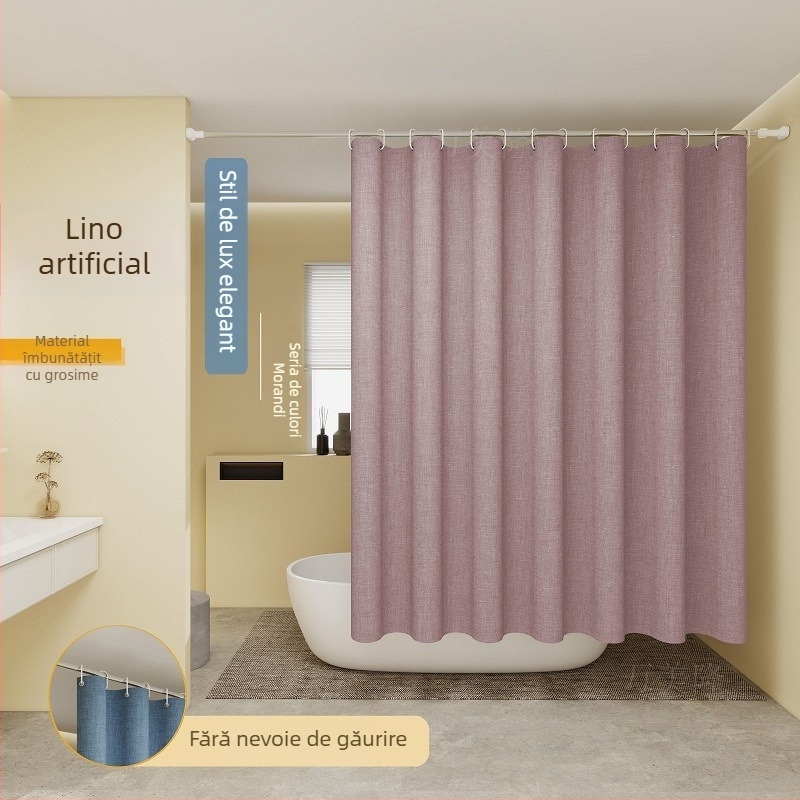 Set perdea de duș pentru baie, nailon, personalizabil, origine Zhejiang, fără brand