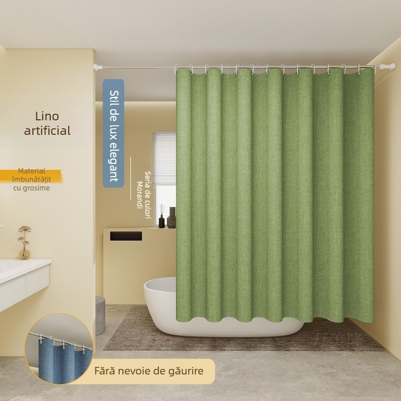 Set perdea de duș pentru baie, nailon, personalizabil, origine Zhejiang, fără brand