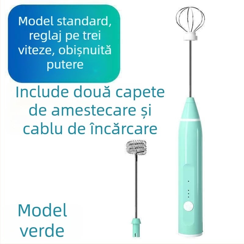 Mixer electric mini pentru ouă, pentru uz casnic – mixer pentru prăjituri, Bătător automat de albușuri | Cod KL519556445 | Brand: Altă