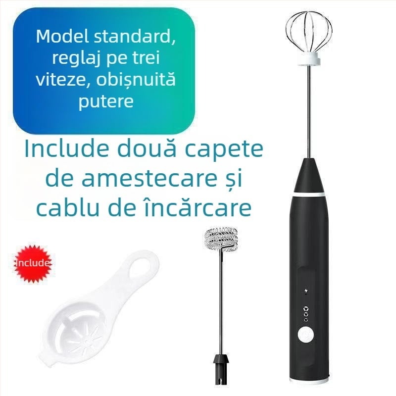Mixer electric mini pentru ouă, pentru uz casnic – mixer pentru prăjituri, Bătător automat de albușuri | Cod KL519556445 | Brand: Altă