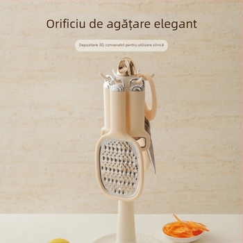 Xilin Cuțit multiplu pentru curățat și feliat cartofi – lamă din oțel inoxidabil, corp din ABS, logo personalizat, etichetă privată