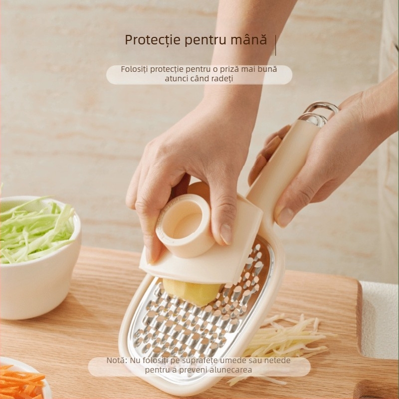 Xilin Cuțit multiplu pentru curățat și feliat cartofi – lamă din oțel inoxidabil, corp din ABS, logo personalizat, etichetă privată