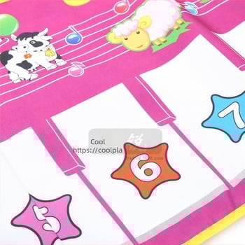 CoolPlay covor muzical pentru copii – covoraș din material textil, cu sunet muzical, potrivit pentru sugari 0-3 ani
