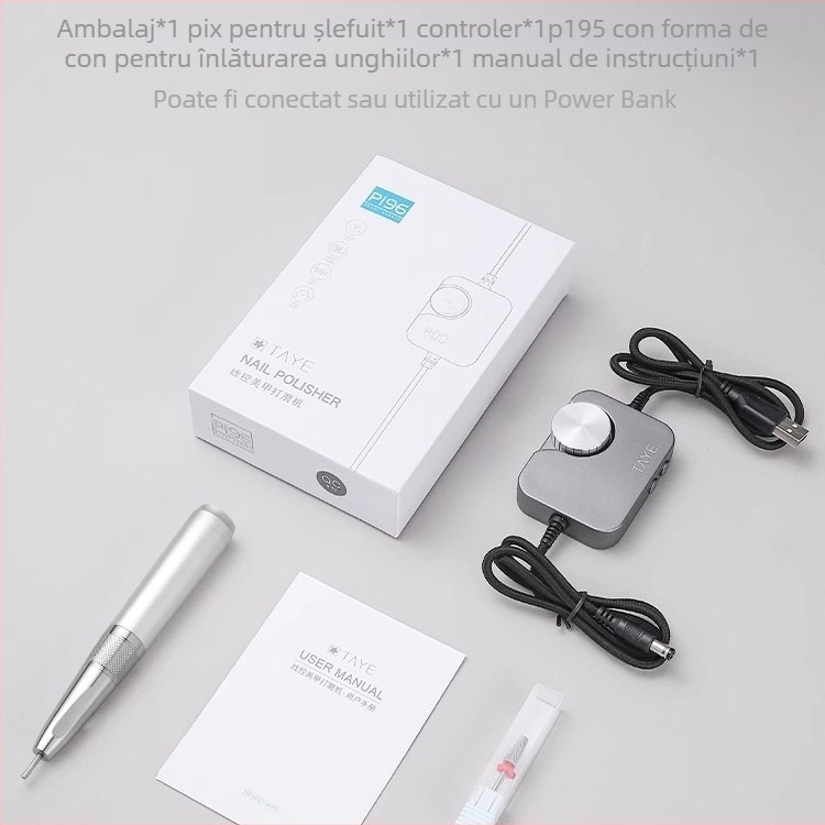 Polizor pentru unghii electric stilou – Brand: Her leaves; Brand autohton; Pentru uz general; Nu este importat