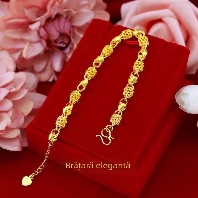 Brățară din aliaj cu placare electroplată – Zhenhuang Jewelry, stil feminin, toamnă 2024
