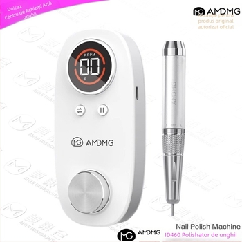 AMDMG D460 polizor pentru unghii cu cupă vidată, electric, rezistent la apă – pentru îndepărtarea pielii moarte, instrument profesional de manichiură