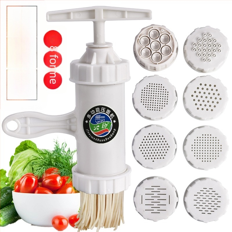 Presă manuală pentru uz casnic pentru tăiței, în stil chinezesc, din plastic temperat