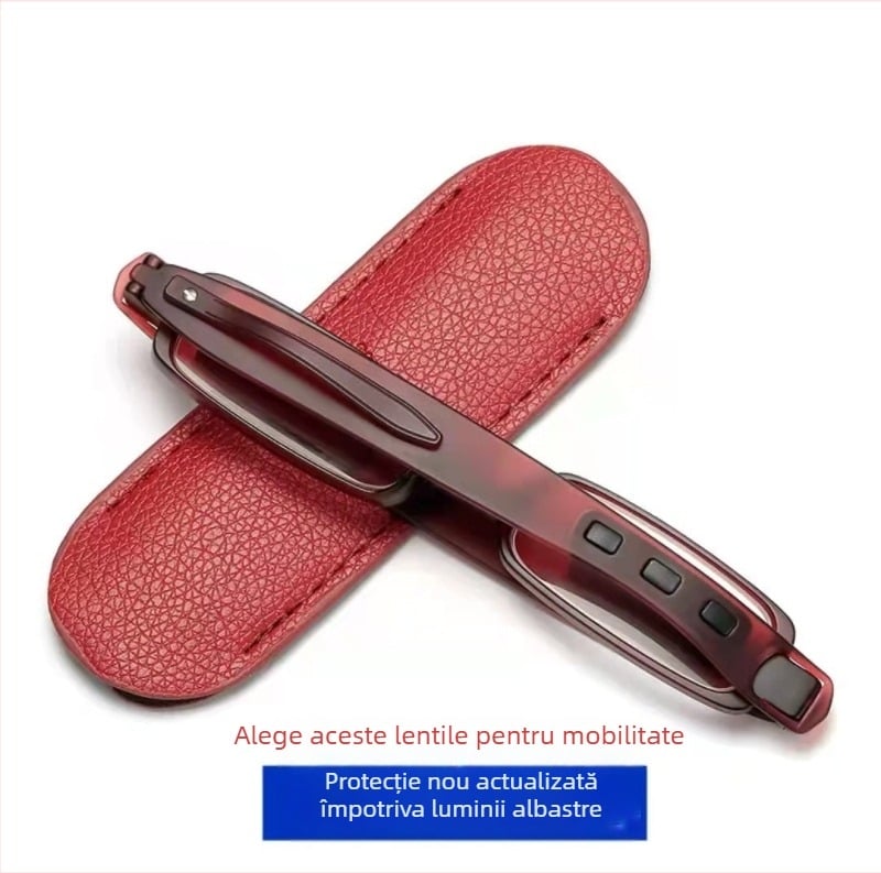 Ochelari de citit cu rotație de 360°, ramă TR90 ușoară, lentile din rășină, model 1888, protecție împotriva luminii albastre