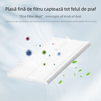 Kaniu aspirator pentru praf de unghii, turbină fără perii, mini cu aspirație înaltă, filtru pentru praf de unghii, model G2XCQ7, instrument profesional de manichiură