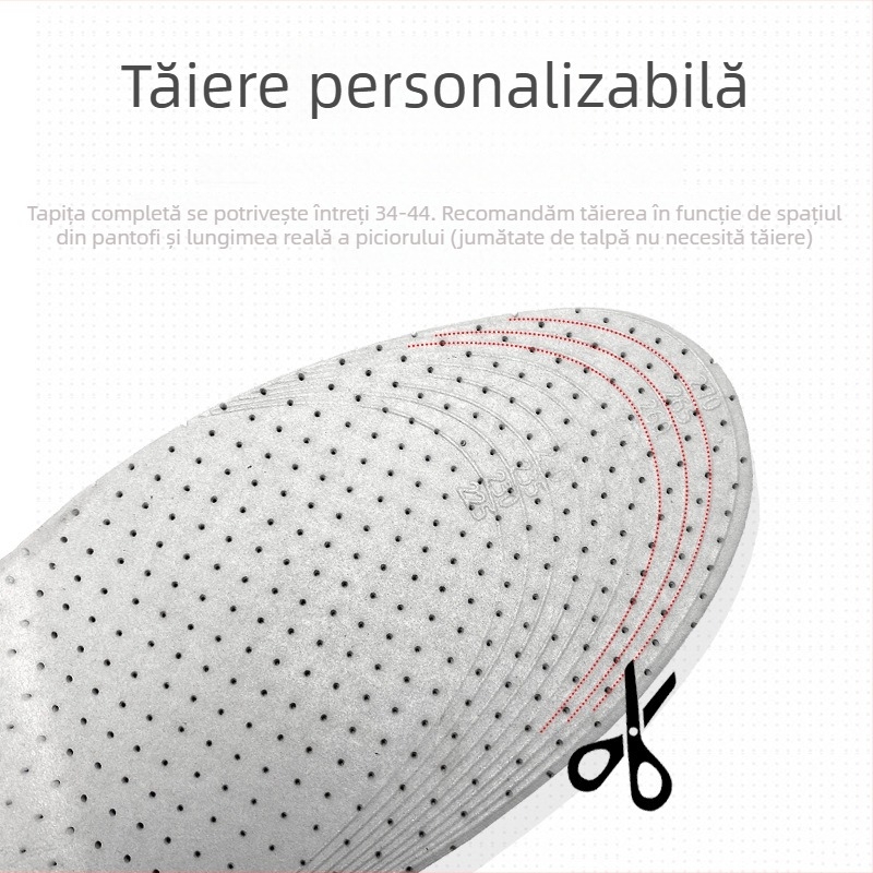 Talpă EVA pentru creșterea înălțimii – Model 602, talpă întreagă, unisex, înălțime 2.3–4.3 cm, compatibilă cu diferite pantofi, pentru toate anotimpurile.
