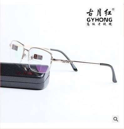 Ochelari de citit • Model 8008 • Ramă jumătate • Material: metal • Brand: Gu Yue Red • Specificații: 53 porturi 15-136