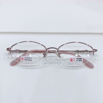 Ochelari de citit pentru femei, lentile din rășină, Anti-Blue Light, Anti-Fatigue, Protecție UV, ramă jumătate, lentile asferice