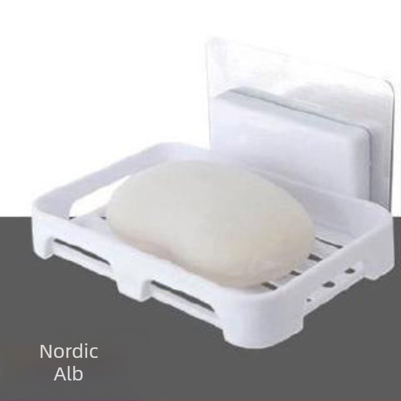 Săpunieră montată pe perete din plasă de nailon, model universal, fără capac