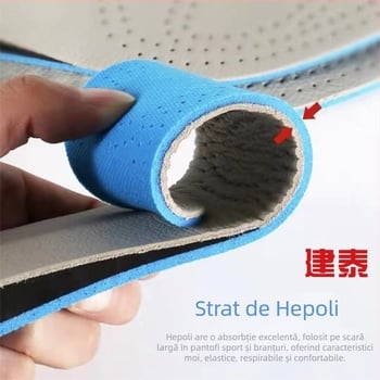 Inserție din piele de vită pentru creștere înălțime, talpă întreagă, model NPZ009, brand J-T