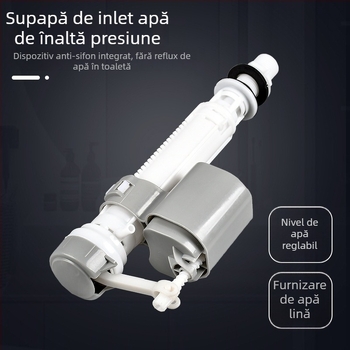 Valvă de alimentare a rezervorului de toaletă – Material: plastice de inginerie; Montaj: filetare; Stil: modern minimalist; Personalizare la cerere