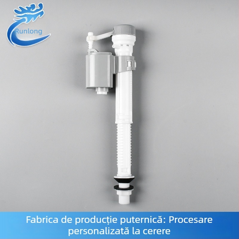 Valvă de alimentare a rezervorului de toaletă – Material: plastice de inginerie; Montaj: filetare; Stil: modern minimalist; Personalizare la cerere