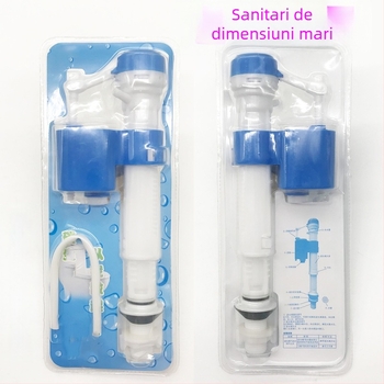 Valvă ABS de alimentare pentru rezervorul de toaletă, blister-pack, cu conexiune filetata, supapă plutitoare
