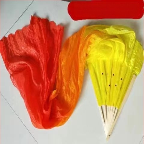 Fan de dans pentru dansul burii, material Bodhi, stil etnic, retro literar