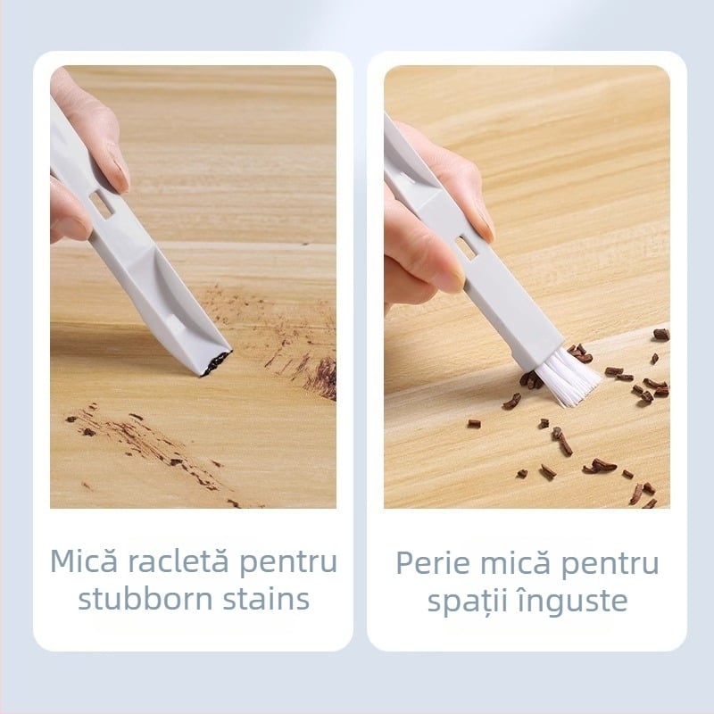 Perie de păr pentru animale Ming tong din plastic, pentru pisici și câini, curăță părul de mobilier și covoare.