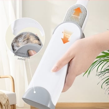 Qiwang rolă plastică pentru îndepărtarea scamelor de pe haine — design modern minimalist, elimină părul și scamele