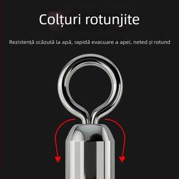 Conector inelar în formă de 8 pentru pescuit – oțel inoxidabil, marcă A Little Red, origine China