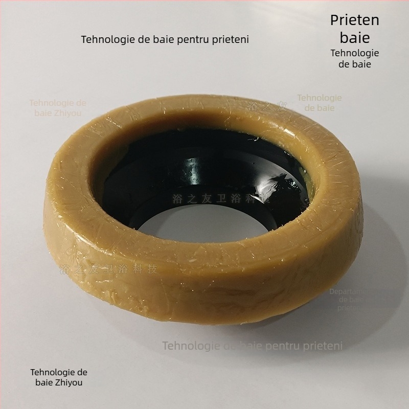 Inel de sigiliu pentru toaletă din ceară — plastic + ceară, etanșare anti-odor și anti-scurgere, pentru inserare, origine Chaozhou, Guangdong, stil modern minimalist