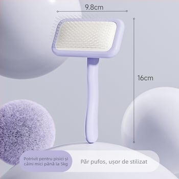 Pieptene cu ace pentru animale de companie, pentru pisici și câini, elimină părul liber (Brand: Nothing; Material: Other; Main market: Other; Private label: No)