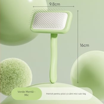 Pieptene cu ace pentru animale de companie, pentru pisici și câini, elimină părul liber (Brand: Nothing; Material: Other; Main market: Other; Private label: No)