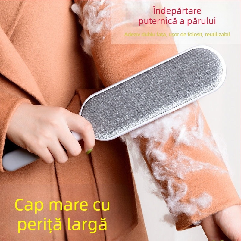 Perie pentru îndepărtarea scamelor de pe haine, instrument electrostatic, material plastic, design modern, vară 2017