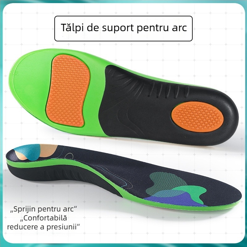 Tălpi ortopedice cu suport pentru arc, material EVA, model 240406, lungime întreagă
