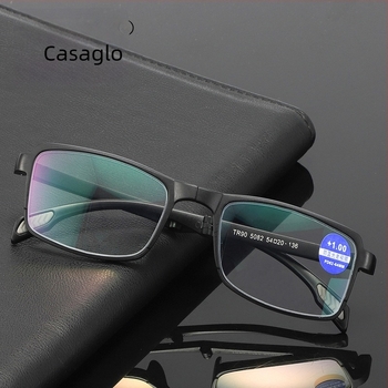 Ochelari de citit pliabili, protecție împotriva luminii albastre, ramă TR90, lentile din rășină, model 5082, CASAGLO/CASECH