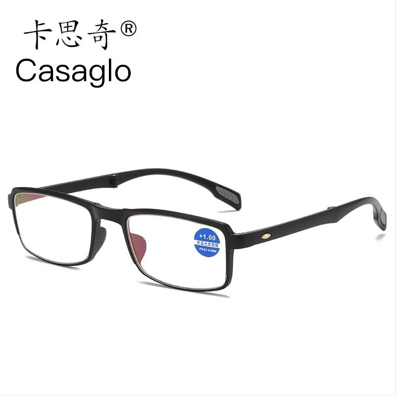 Ochelari de citit pliabili, protecție împotriva luminii albastre, ramă TR90, lentile din rășină, model 5082, CASAGLO/CASECH