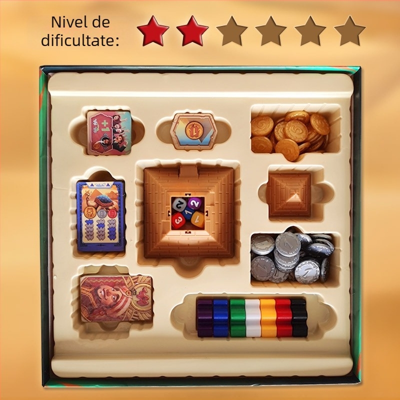 Joc de societate Curse de cămile - Hengxi, Cărți de hârtie, Joc de familie, 14+ ani