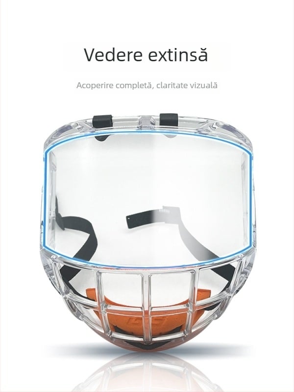 VPRO Cască de hochei pe gheață cu mască pentru față, Nailon, Adulți, Sporturi în aer liber