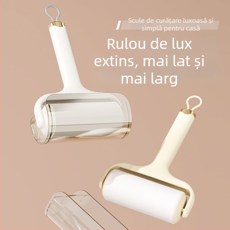 Rola de îndepărtare a părului cu adeziv de înaltă vâscozitate, portabilă pentru uz casnic, construcție din plastic